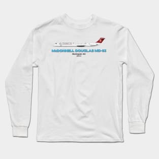 McDonnell Douglas MD-83 - Harlequin Air Long Sleeve T-Shirt